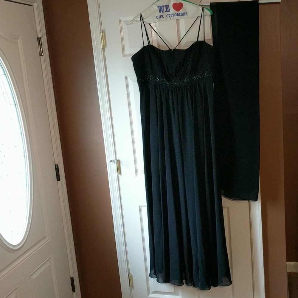 Formal Gown with Wrap